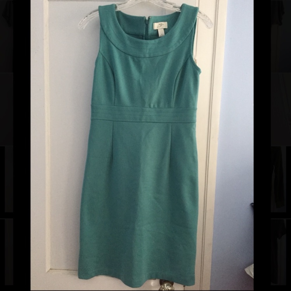 Loft blue dress